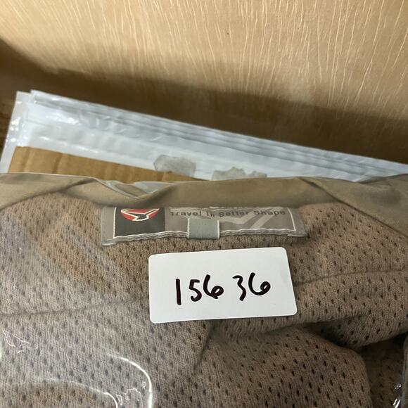 Pro Cam-Fis Vest Mens Size L Tan Multi Pocket Utility Travel Outdoor Fishing Zip - Picture 7 of 7